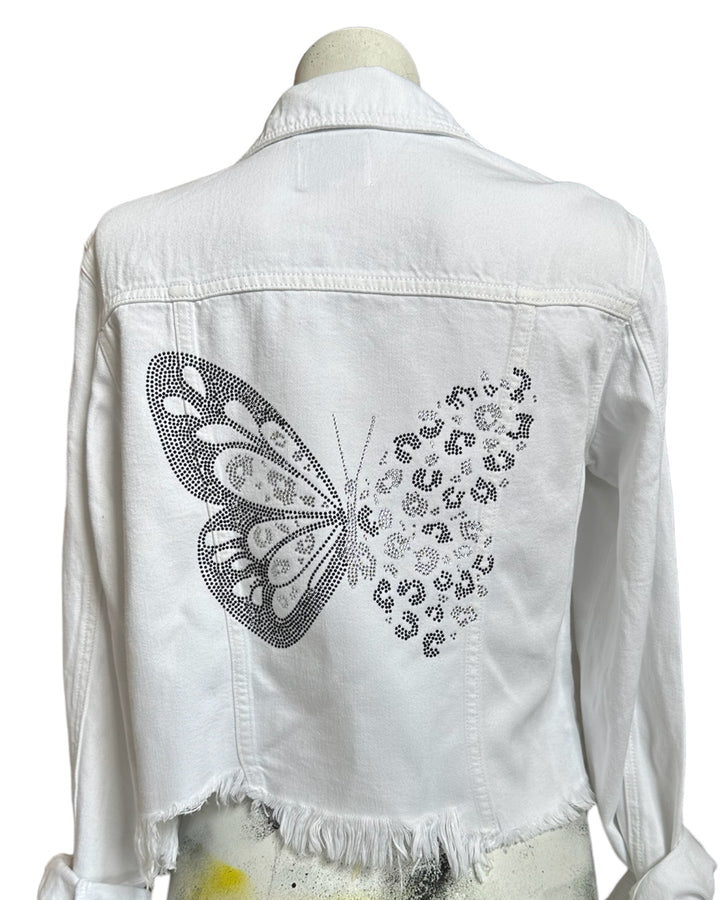 Butterfly Jean Jacket