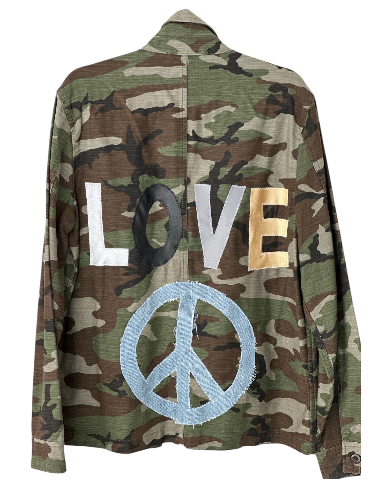 Patchwork Army Jacket – Roadie Couture