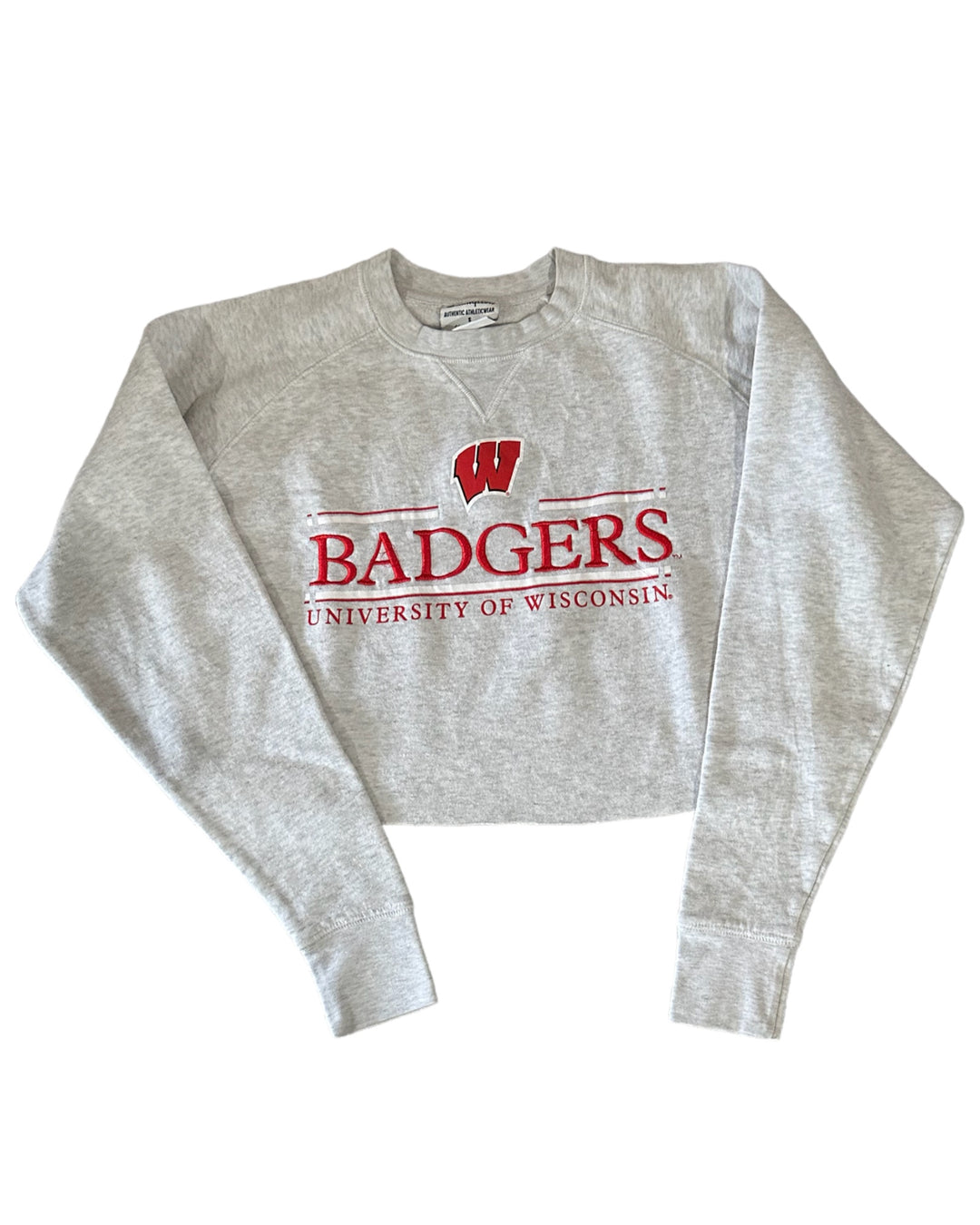 Wisconsin Vintage Cropped Sweatshirt