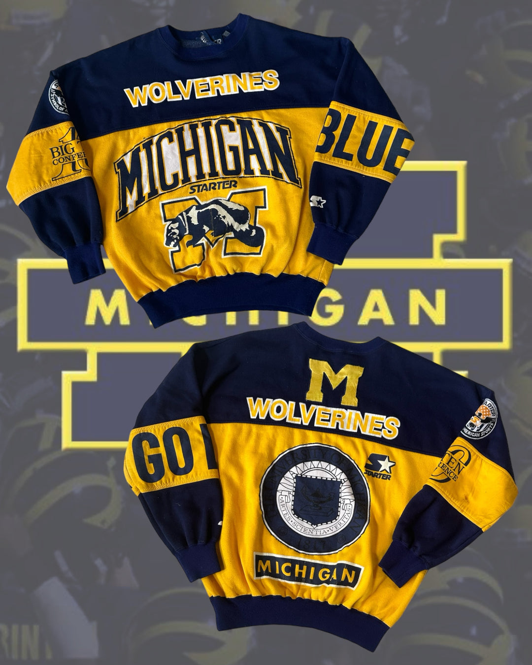 Michigan Vintage Sweatshirt