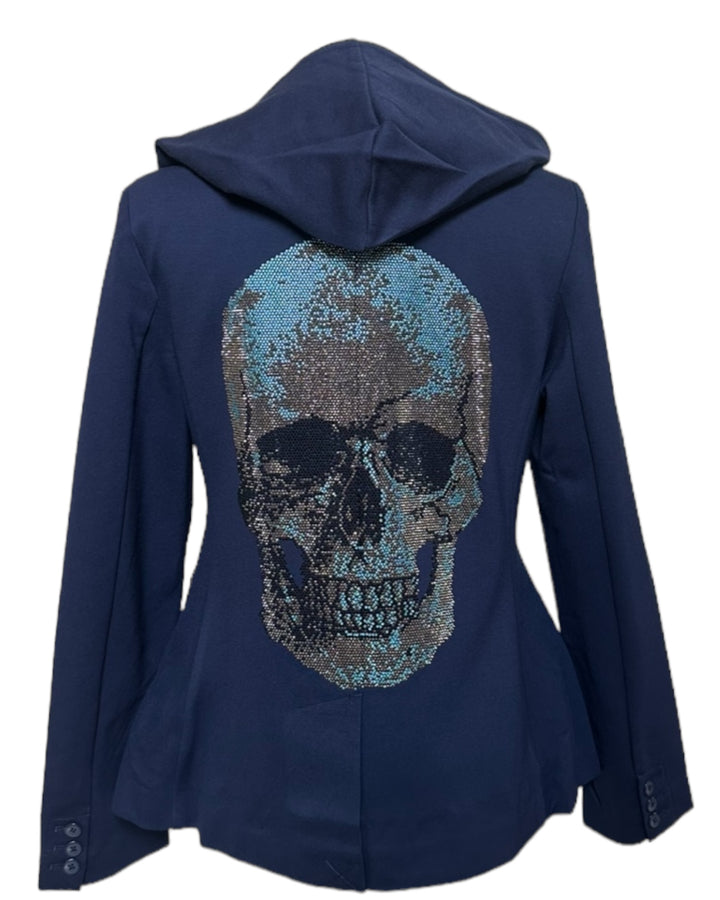 Skull Navy Blazer