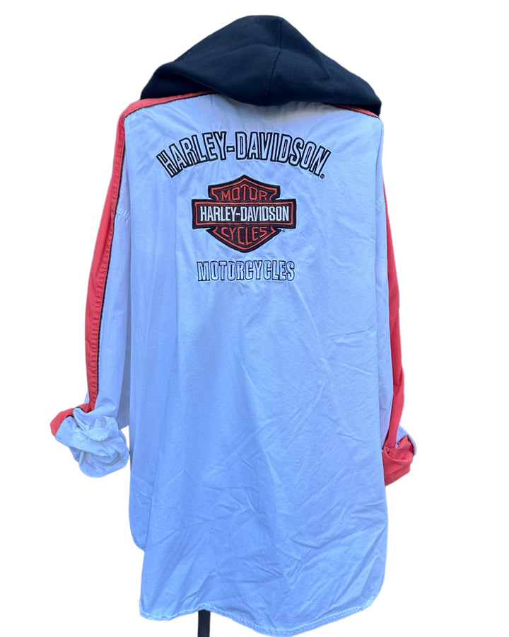 Harley Davidson Vintage Reworked Bowling Shirt