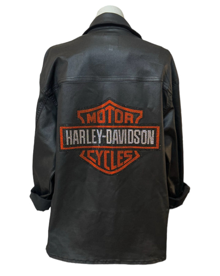 Harley Davidson Coated Oversized Shirt