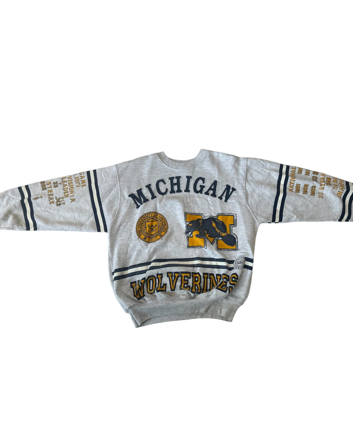 Michigan Vintage Double Sided Sweatshirt