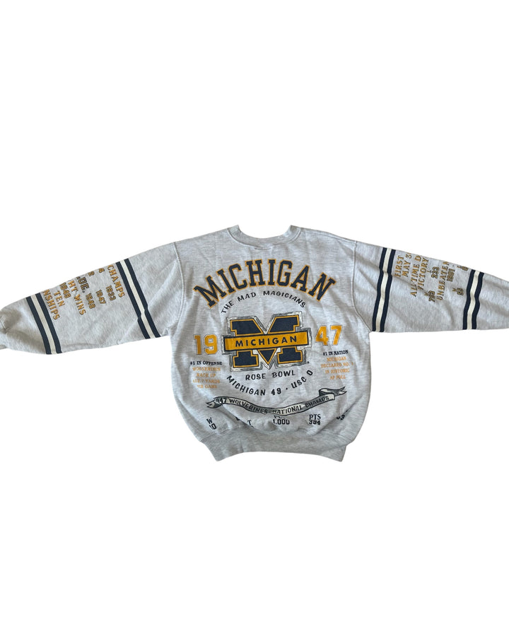 Michigan Vintage Double Sided Sweatshirt