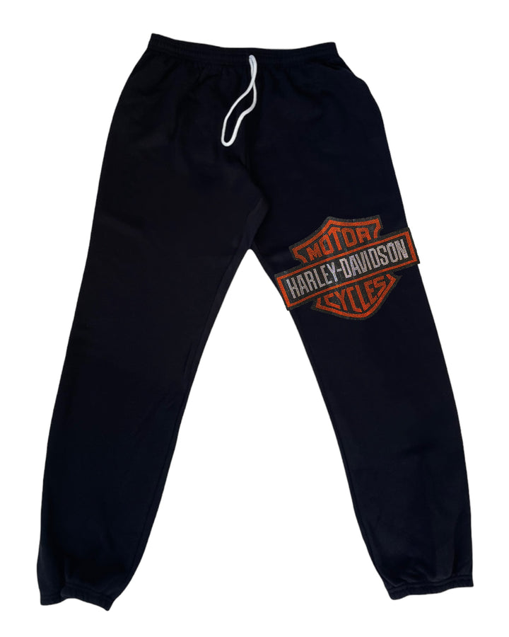 Harley Davidson Sweatpants- Orange