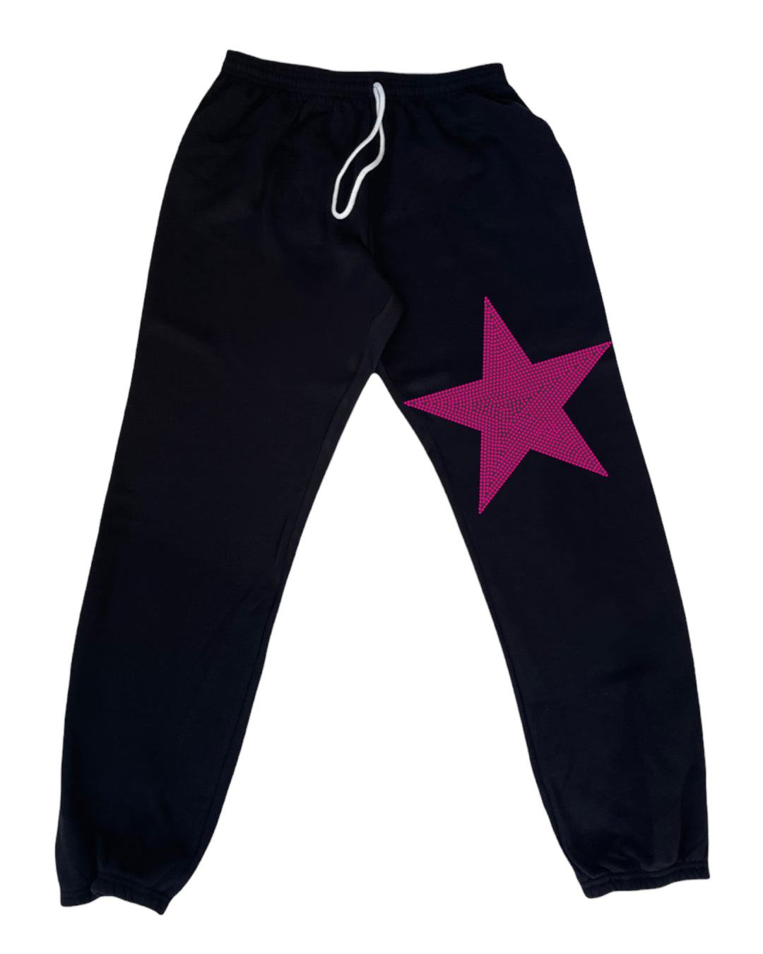 Star Sweatpants- Pink