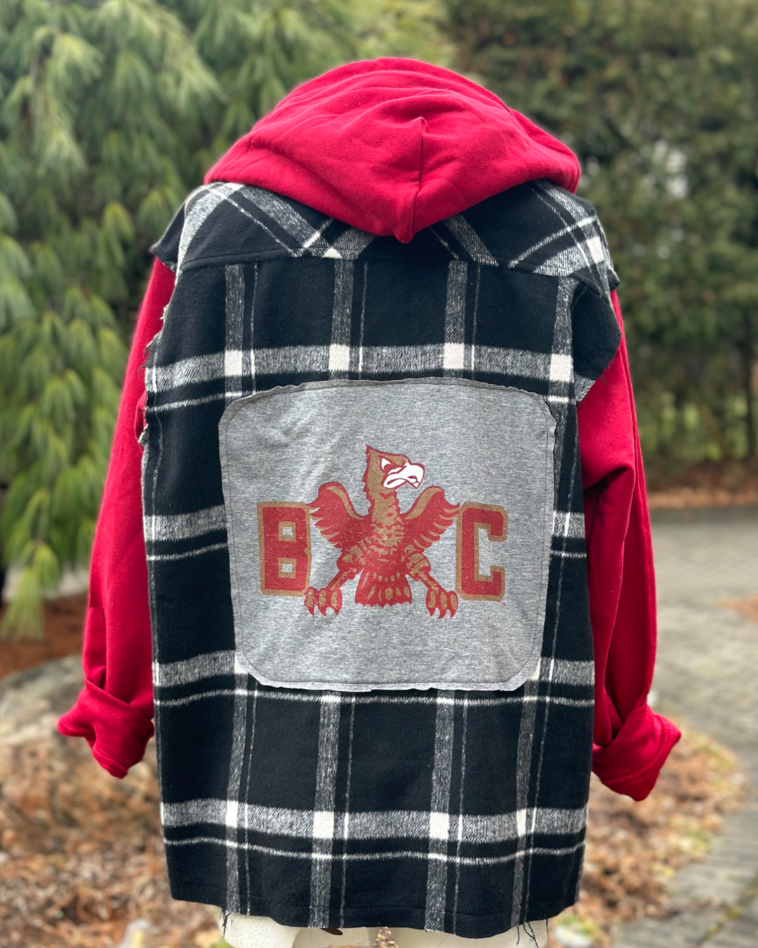 Boston College Reworked Patched Shacket