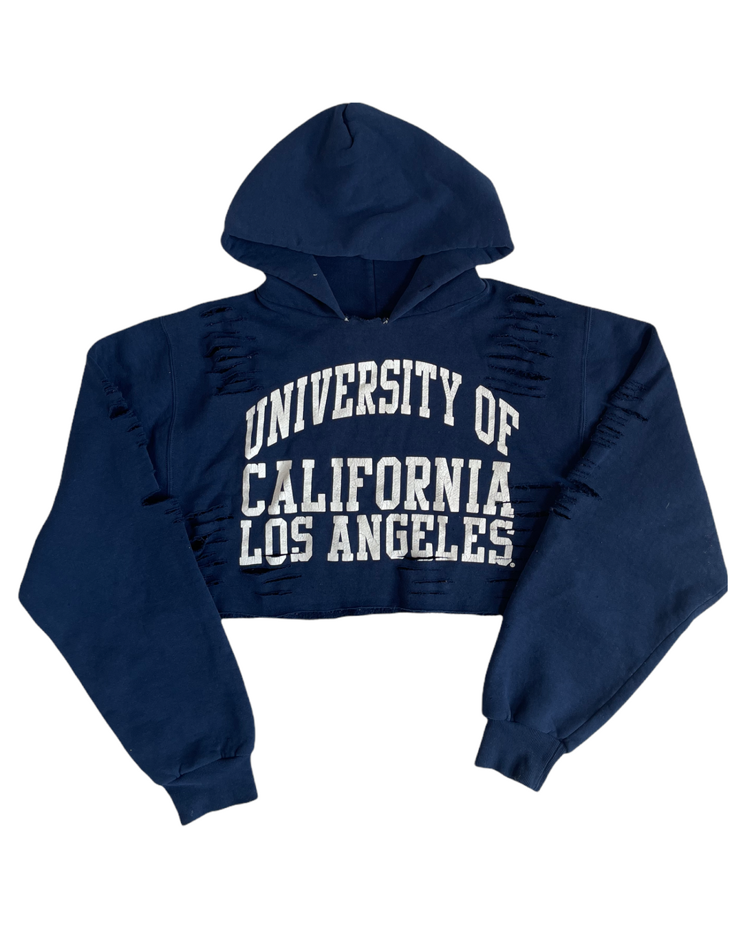 UCLA Vintage Cropped Reworked Sweatshirt