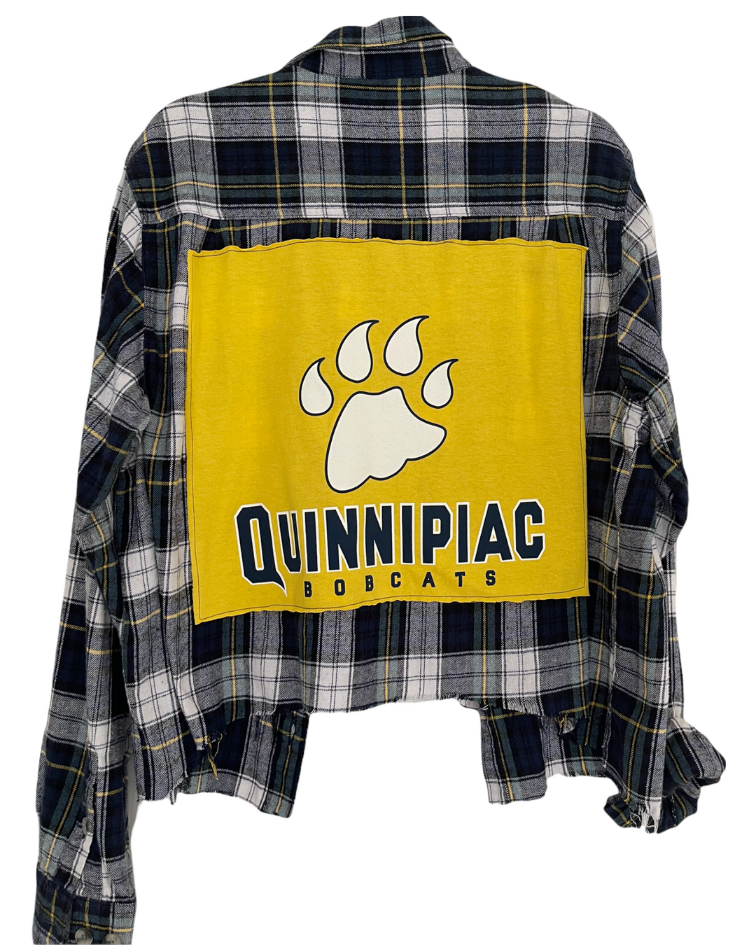 Quinnipiac Patched Cropped Flannel