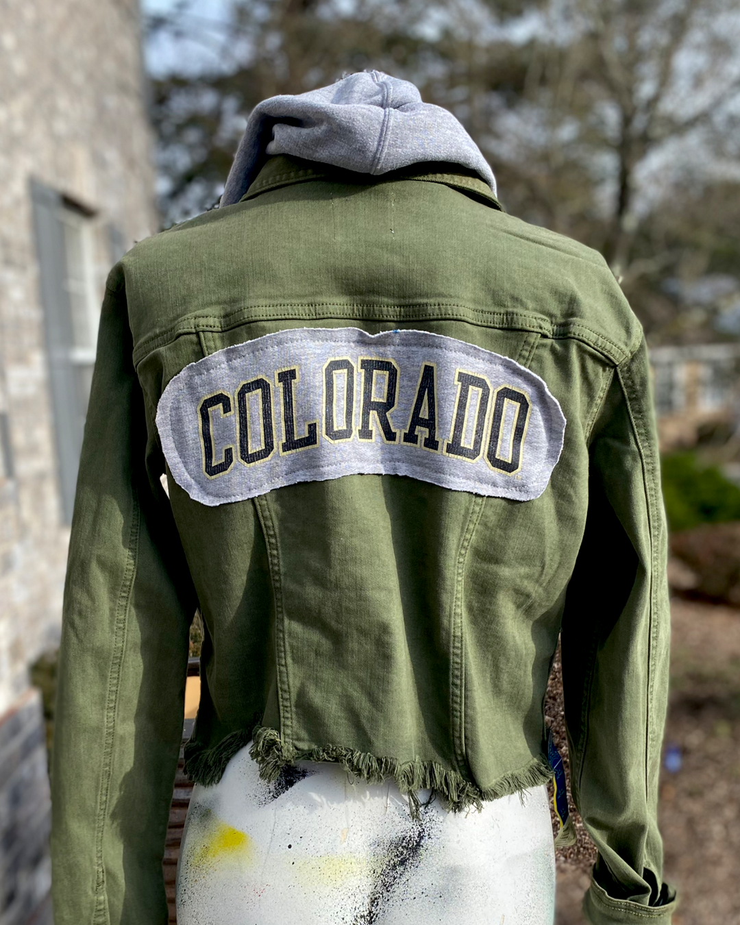 Colorado Reworked Patched Jean Jacket