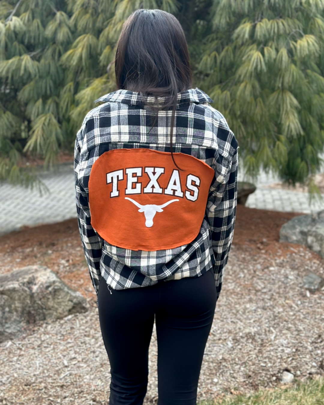 Texas Reworked Patched Flannel