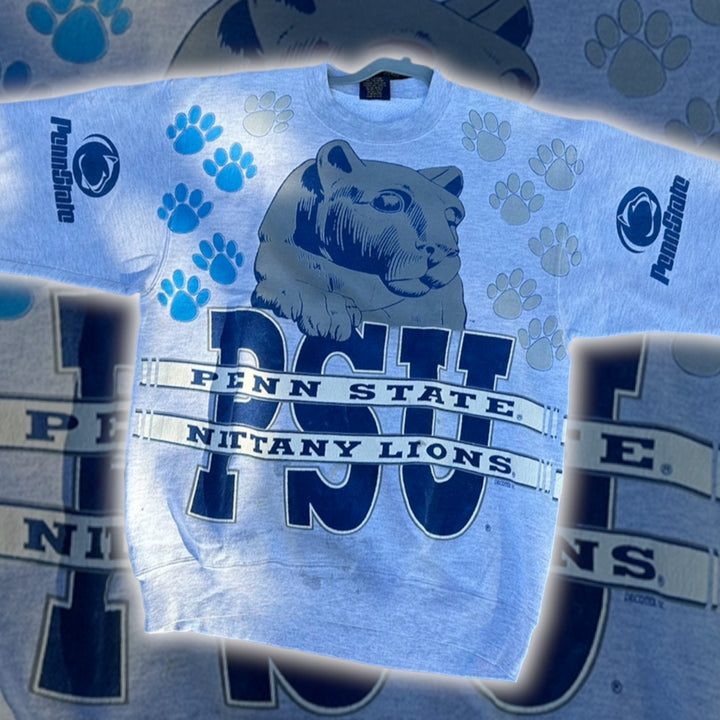 Penn State Rare Vintage Double Sided Collectible Sweatshirt
