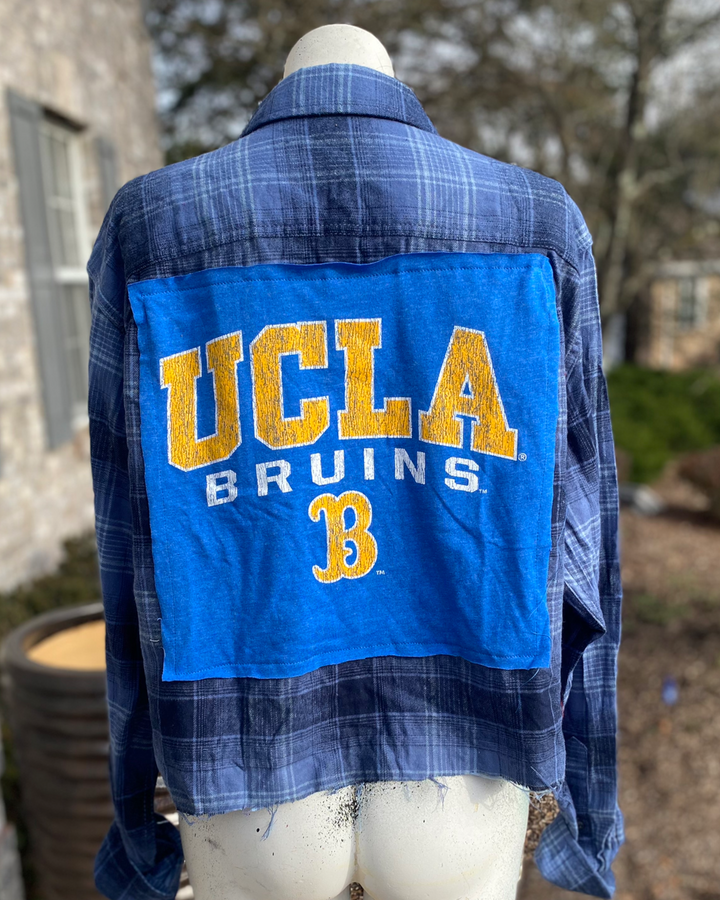 UCLA Patched Flannel