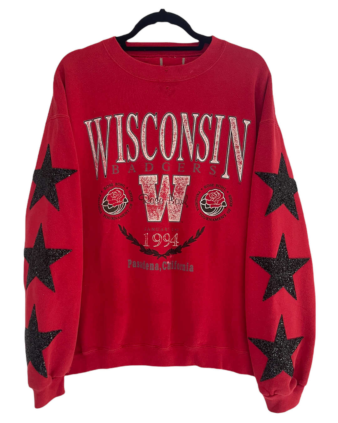 Wisconsin Vintage Star Patch Sweatshirt