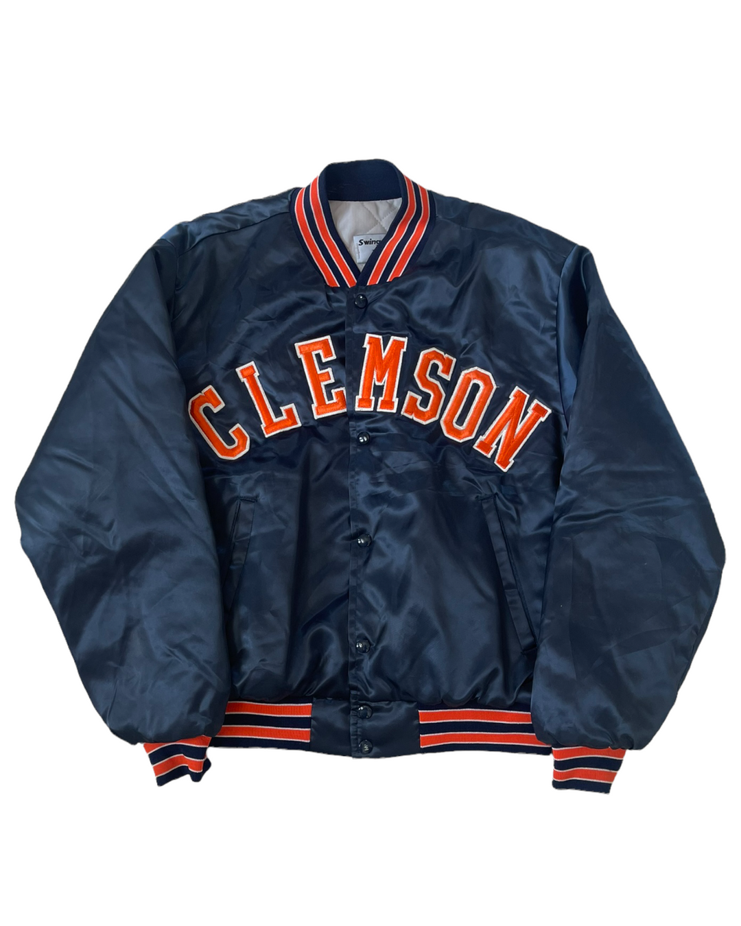 Clemson Vintage Bomber Jacket