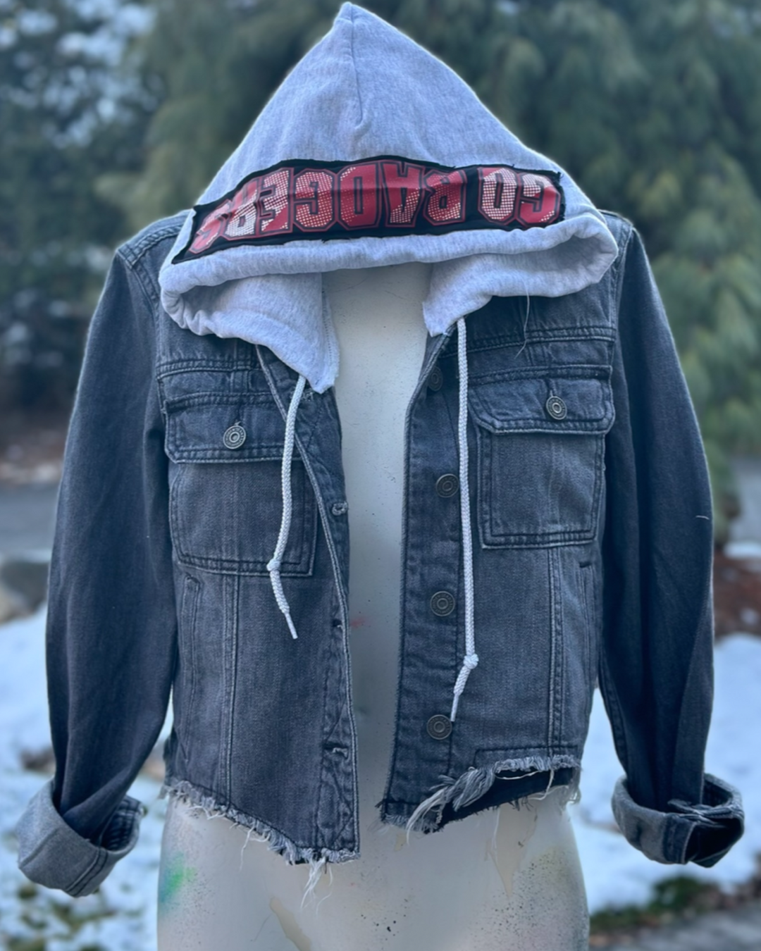 Wisconsin Patched Jean Jacket