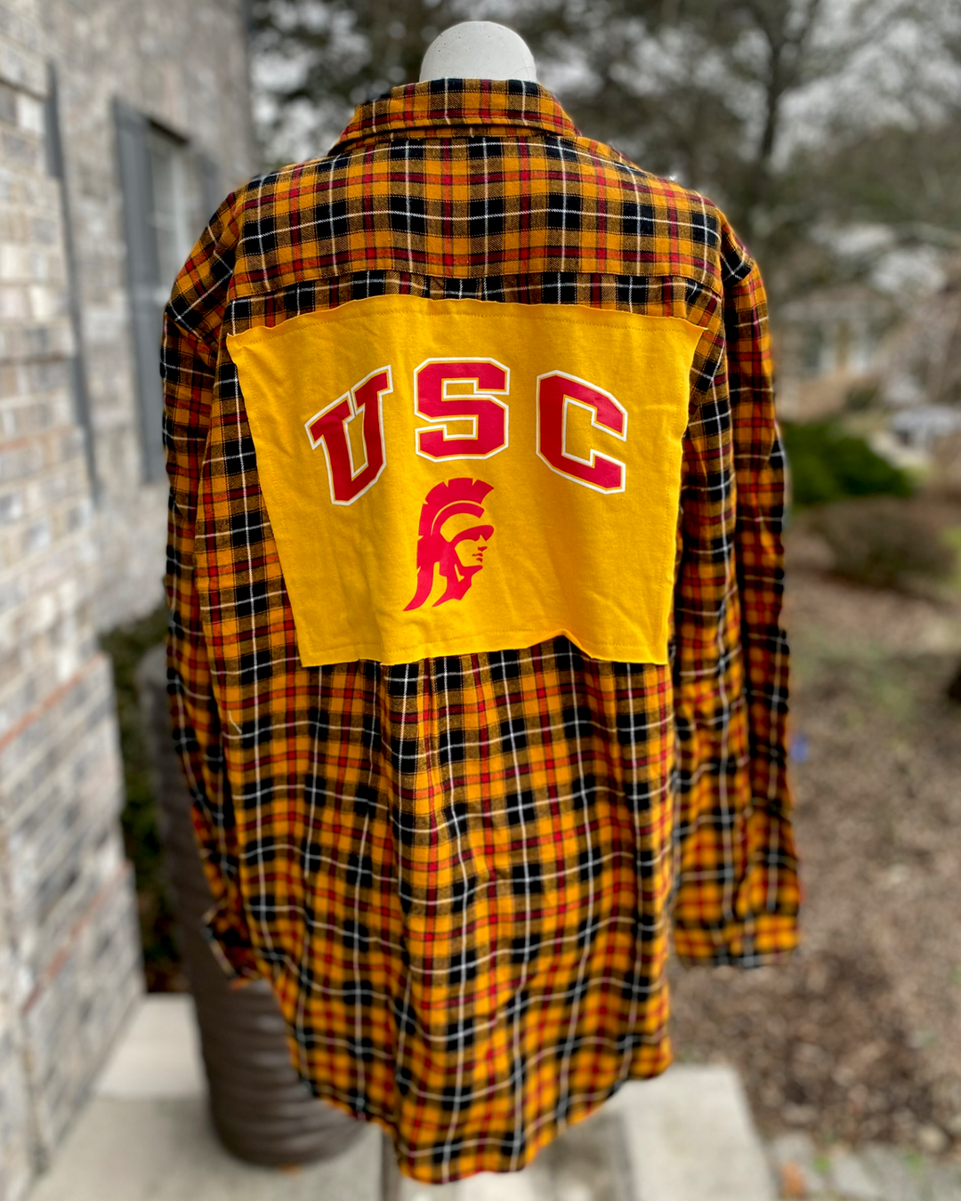 USC Patched Flannel