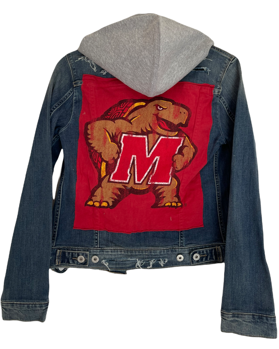 Maryland Patched Jean Jacket