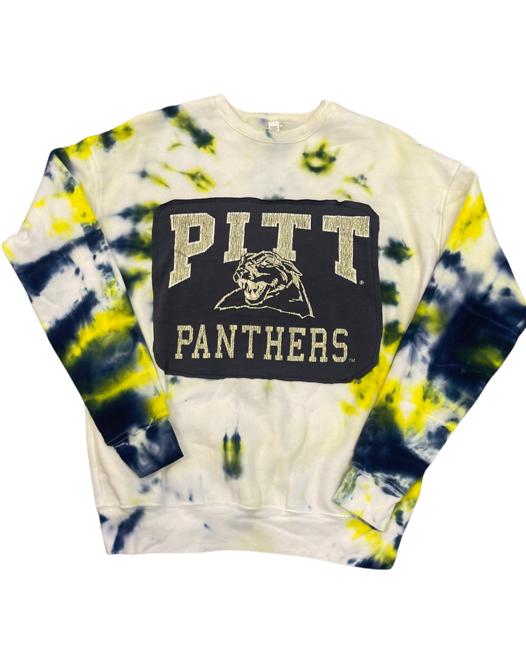 Pitt Patched Tie Dye Sweatshirt