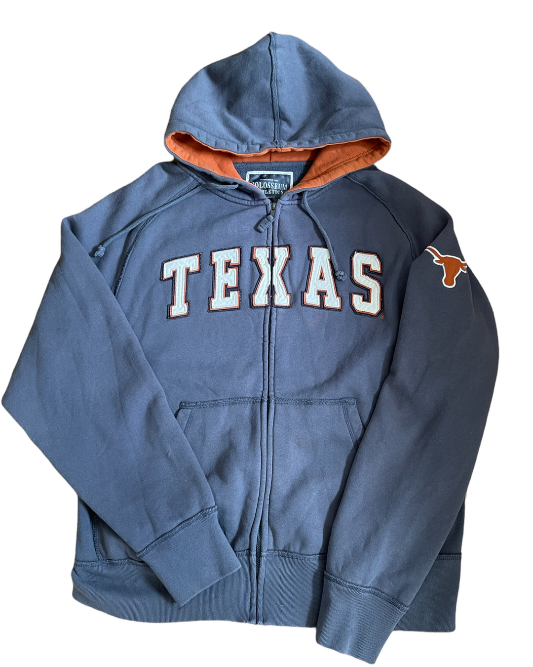 Texas Vintage Zip Up Sweatshirt