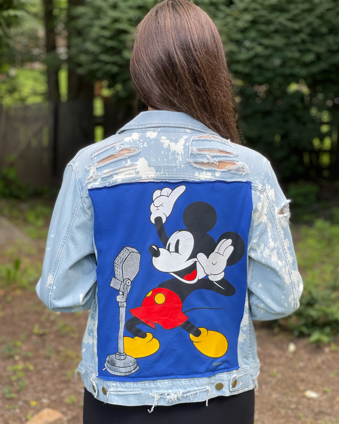 Mickey sales jean jacket