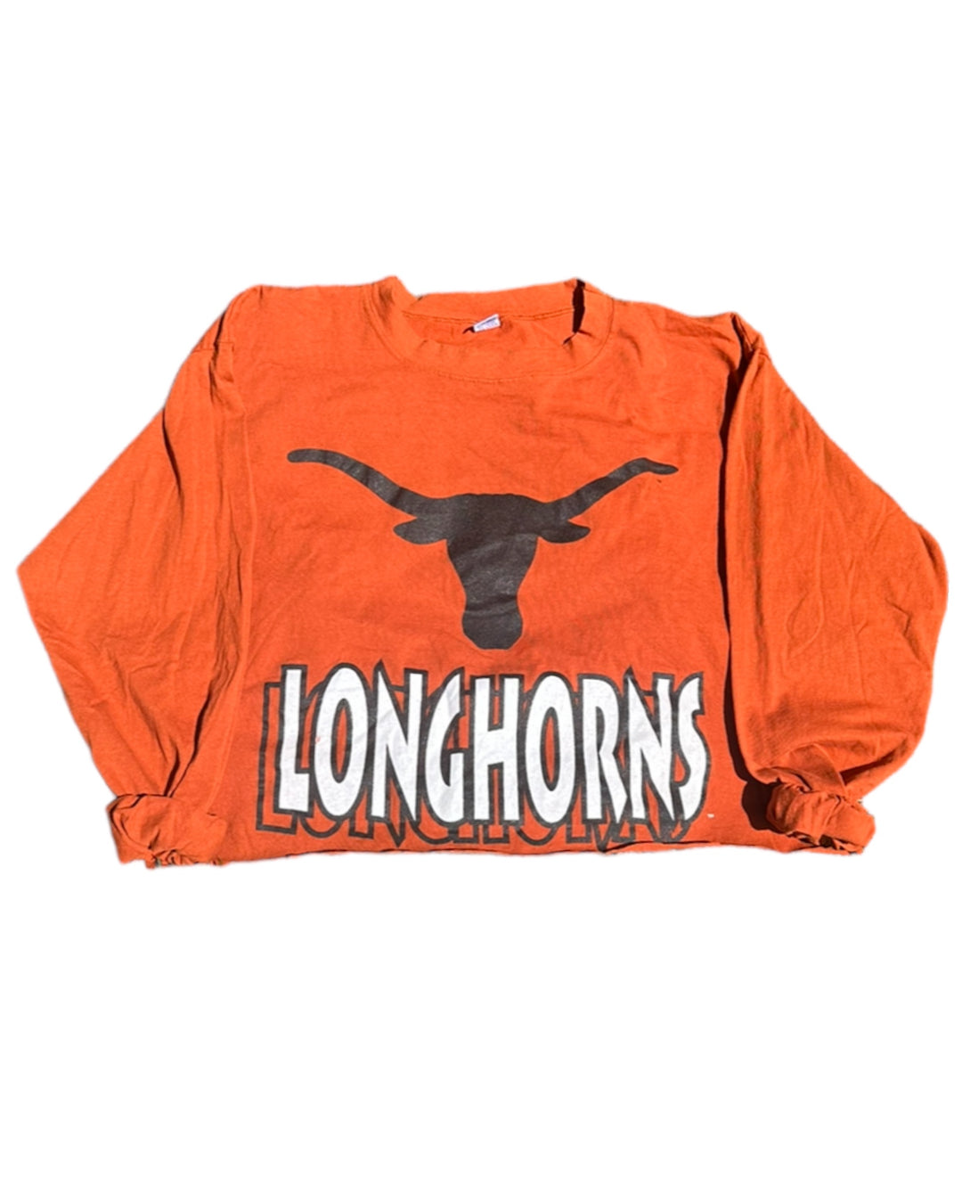 Texas Cropped Vintage Long Sleeve