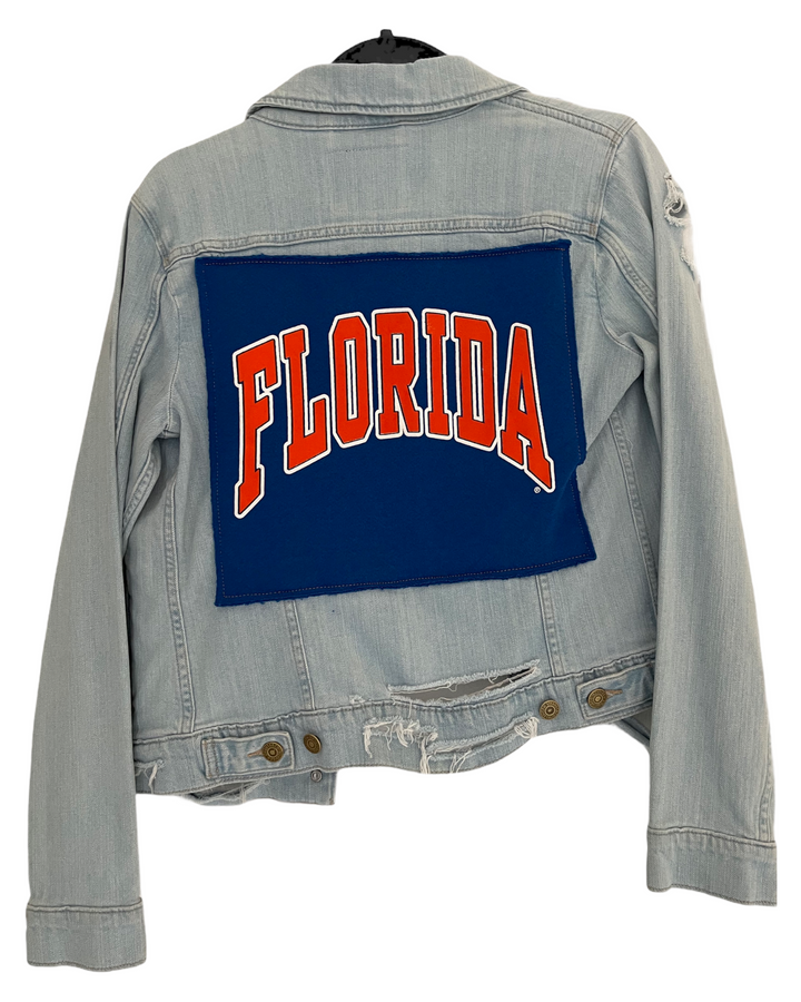 Florida Patched Jean Jacket