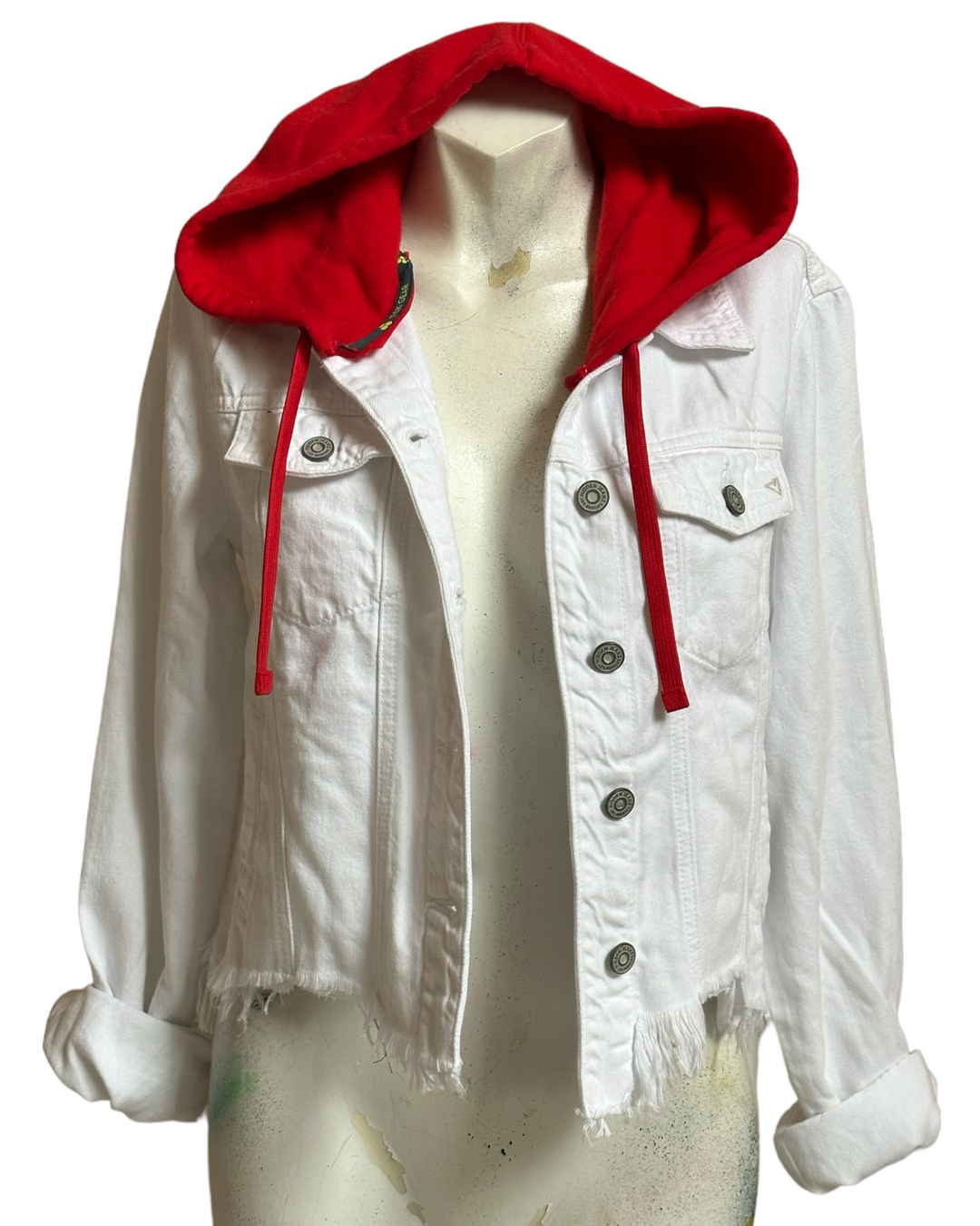 Rolling Stones Patched Jean Jacket