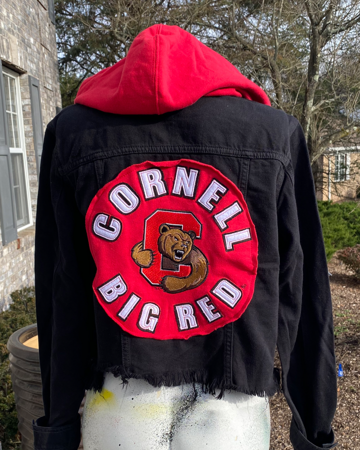Cornell Patched Jean Jacket