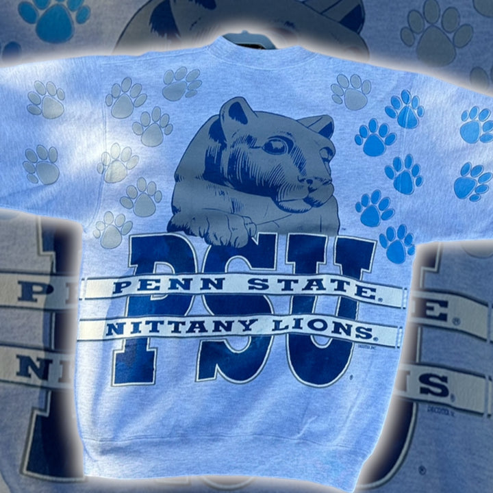 Penn State Rare Vintage Double Sided Collectible Sweatshirt