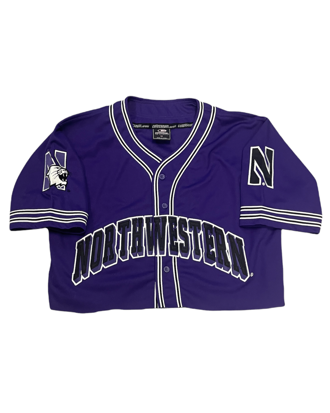 Northwestern Vintage Cropped Jersey
