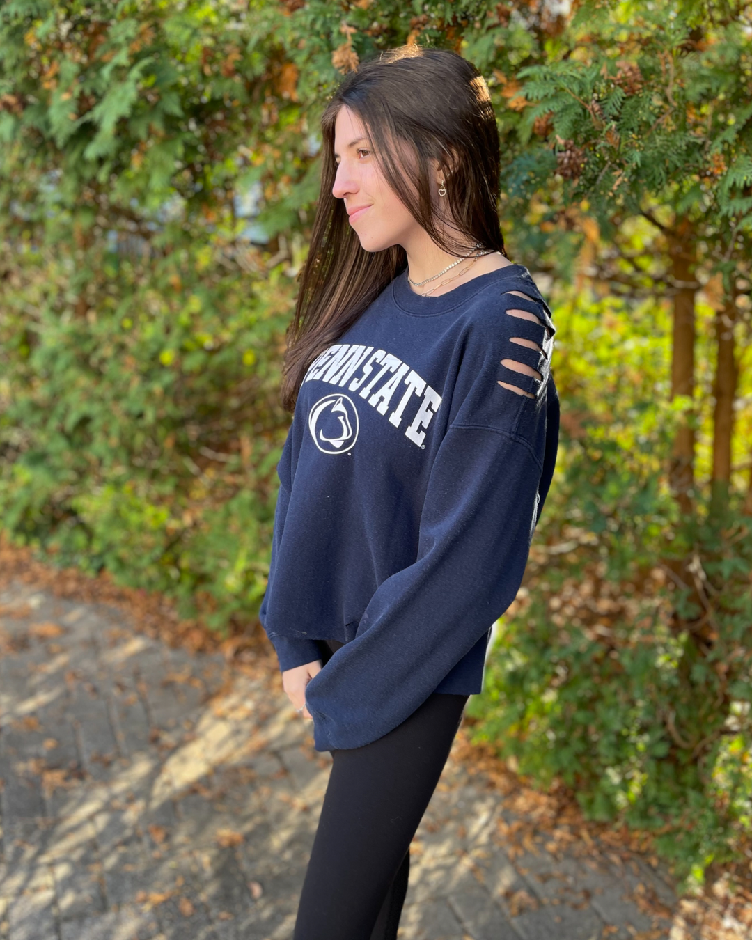 Penn State Distressed Vintage Sweatshirt