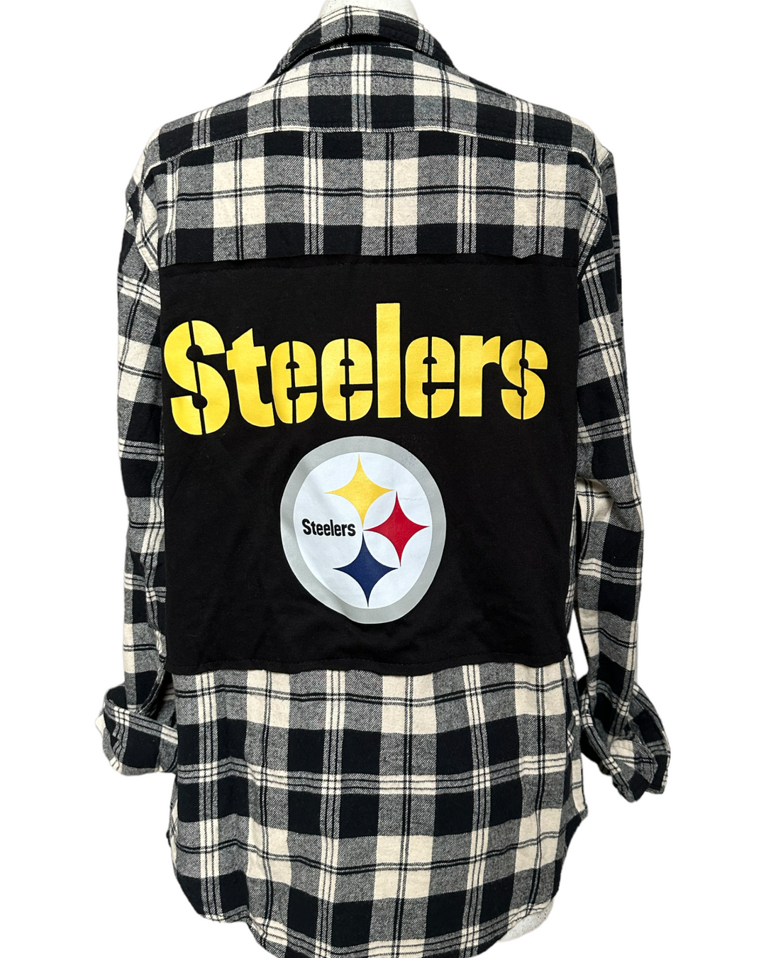 Steelers Patched Flannel