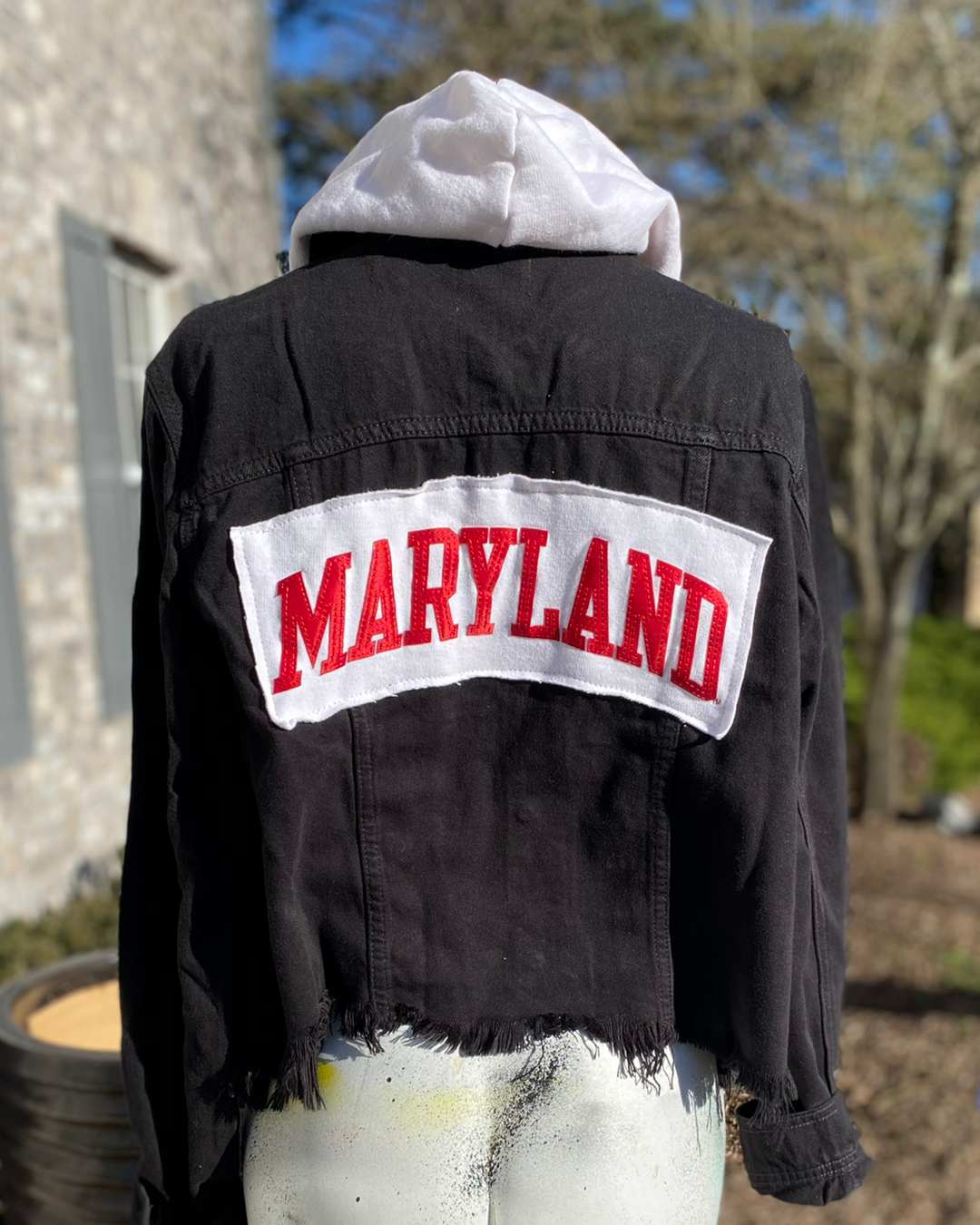 Maryland Patched Jean Jacket